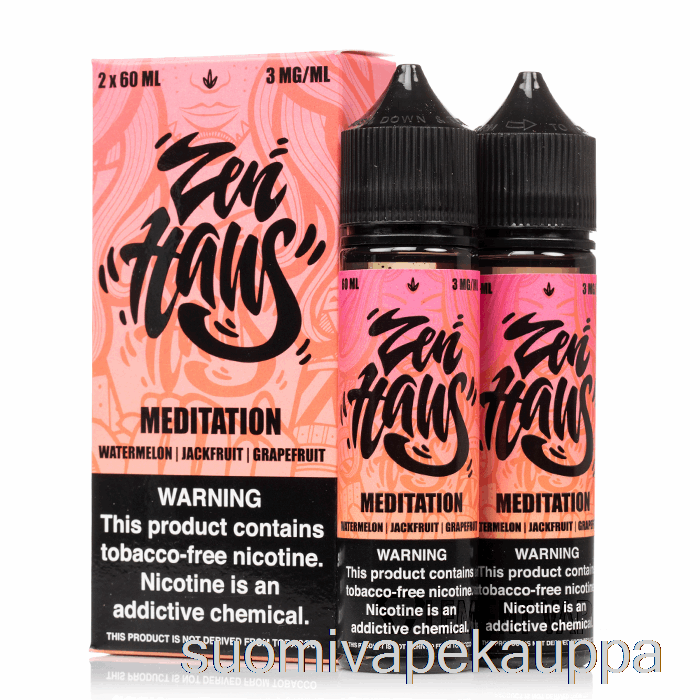 Vape Netistä Meditaatio - Zen Haus - 120ml 3mg